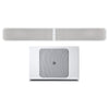 BLUESOUND Pulse Bundle Soundbar+ & Sub+ - weiß