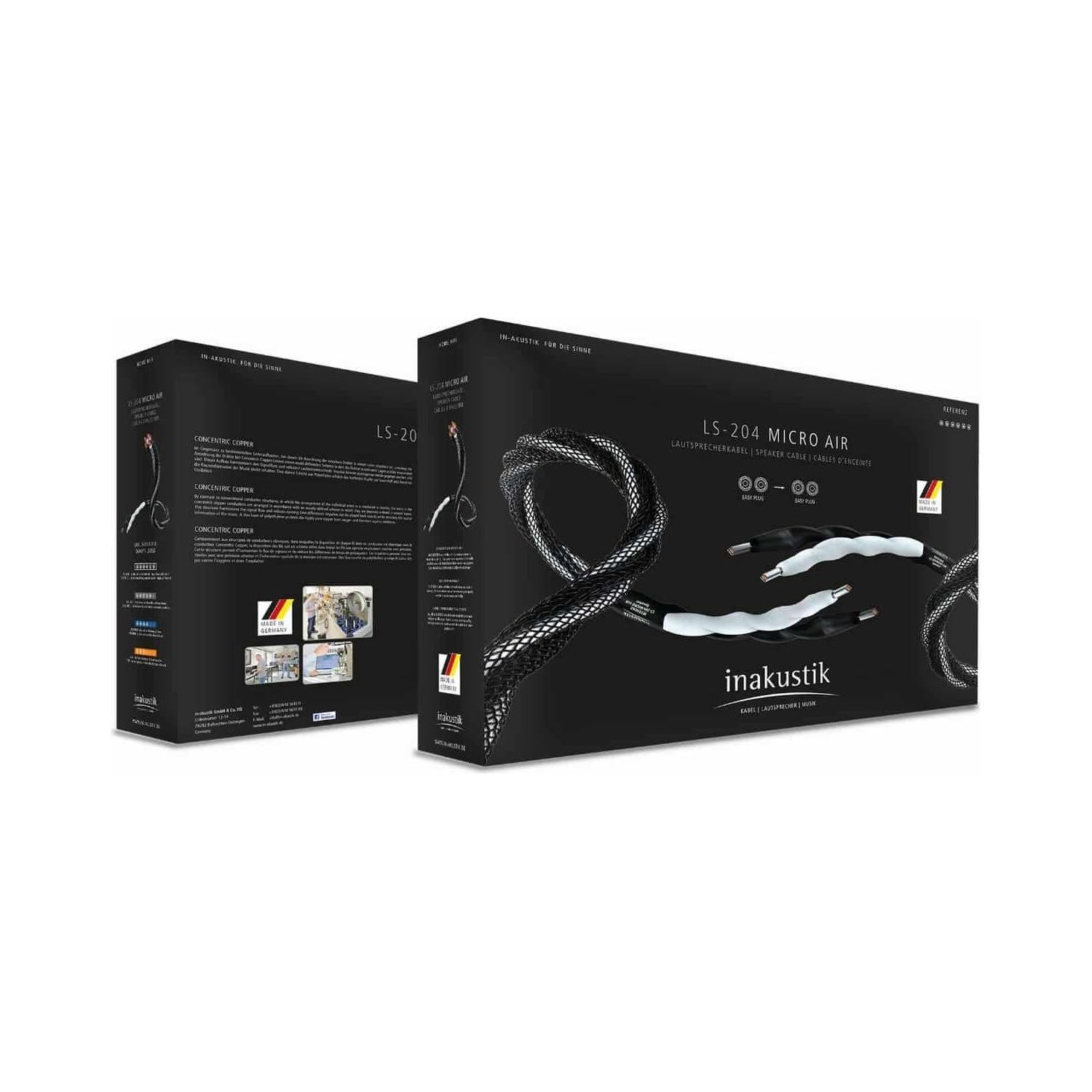 inakustik LS-204 AIR BFA 2x3m SingleWire - HiFi-Profis Darmstadt