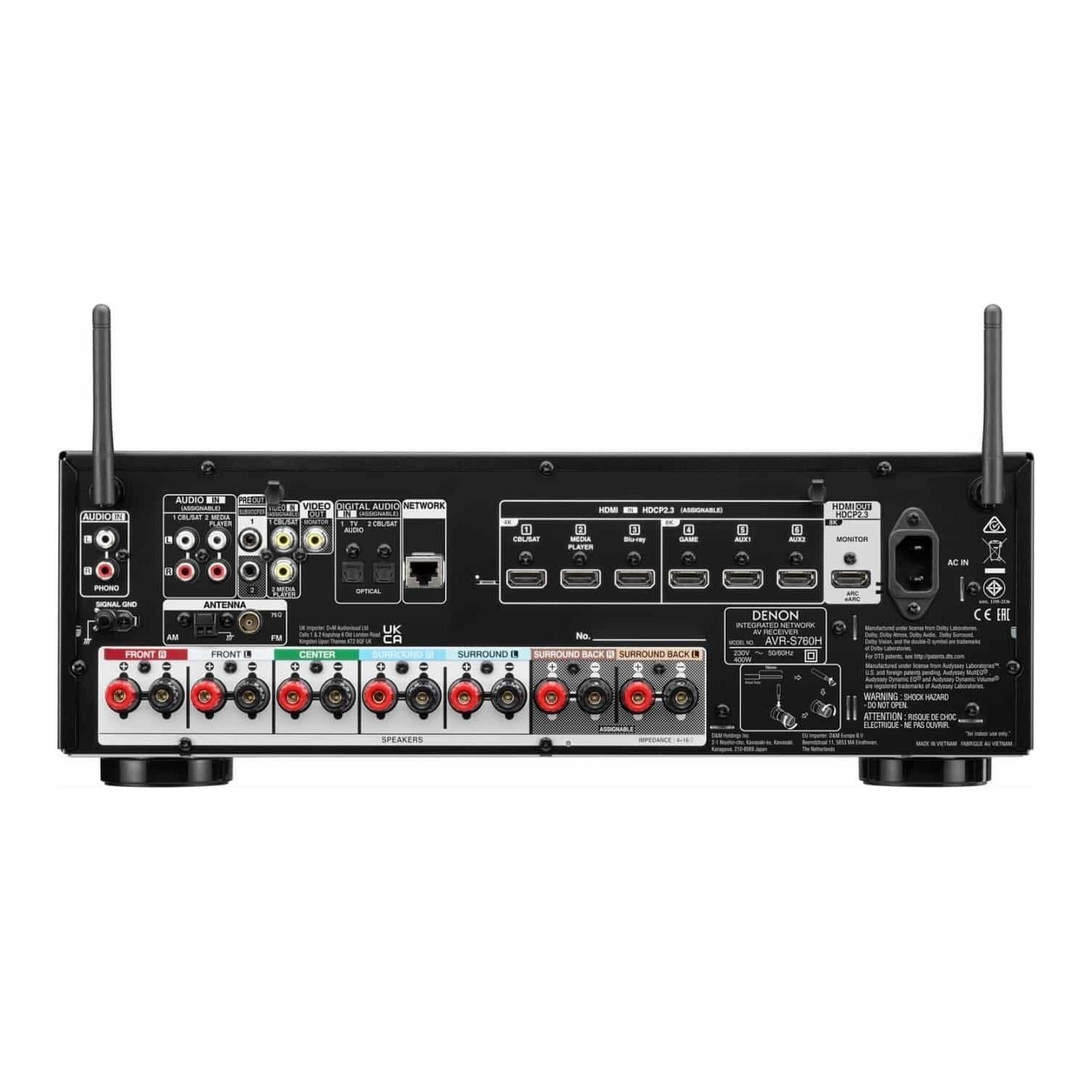 AVR-S760H AVRS760HBKE2 black