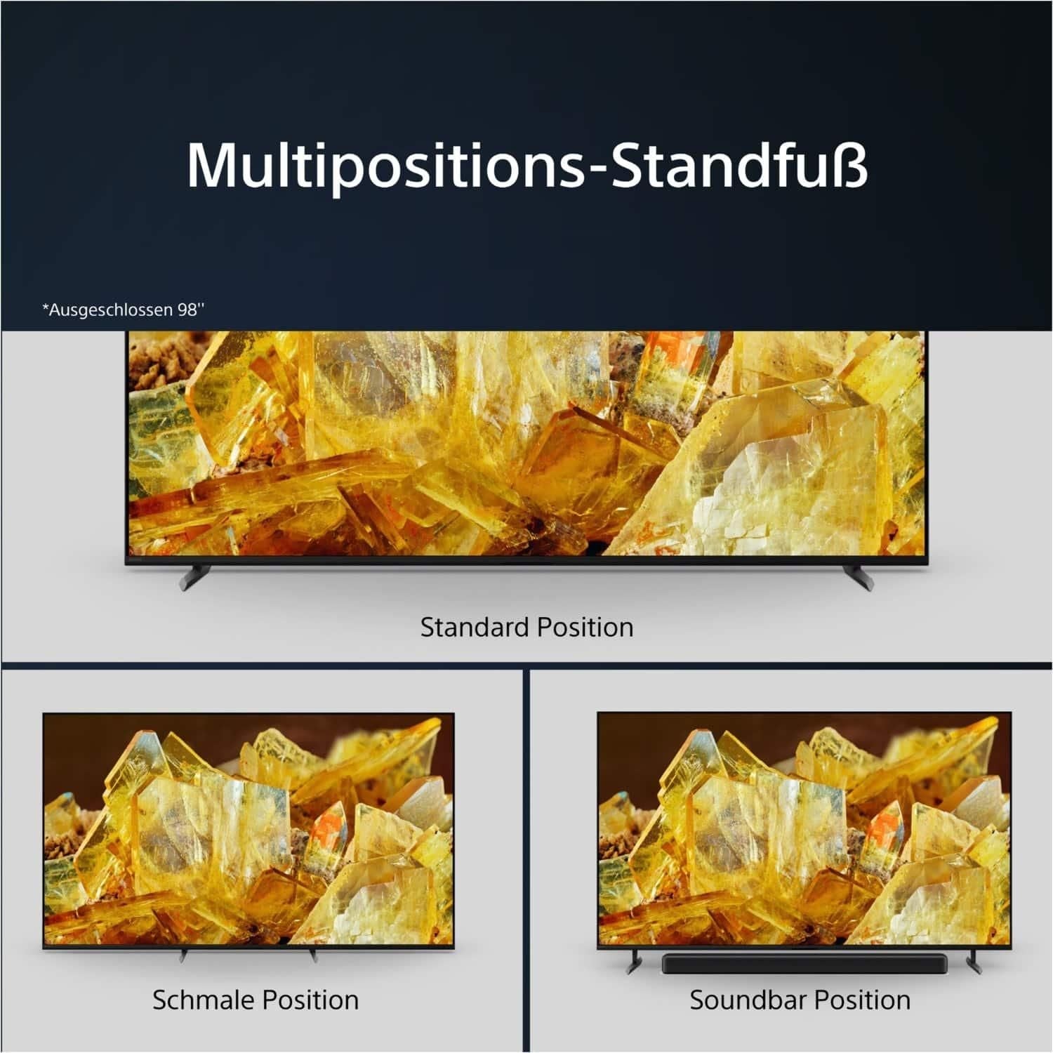 Sony XR-75X90L - 75' - 189cm-LED/ LCD-TV 71''-80''-Sony-titan-HiFi-Profis Darmstadt