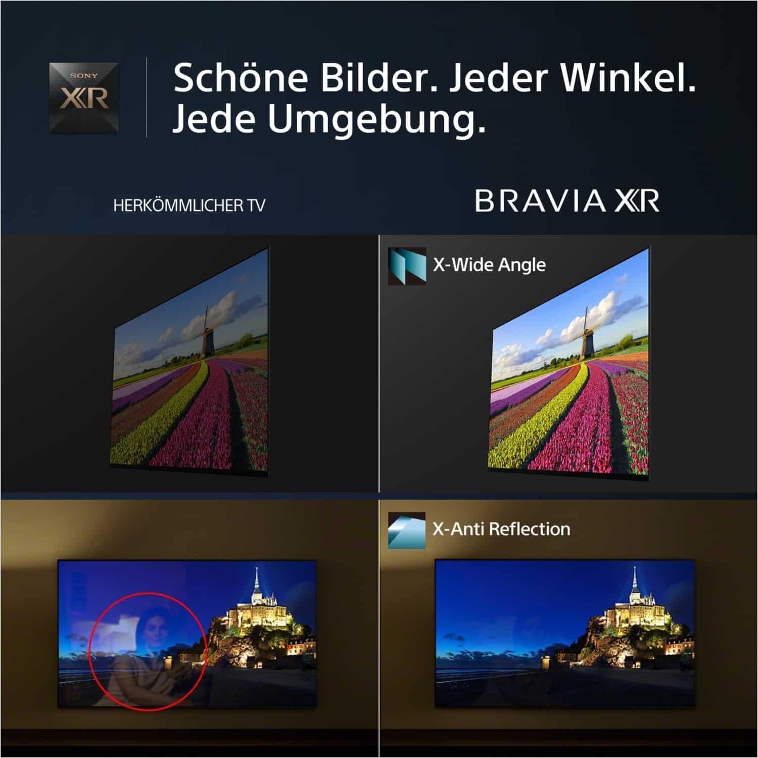 Sony XR75X95L - 75' -189cm-LED/ LCD-TV 60''-70''-Sony-titan-HiFi-Profis Darmstadt