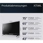 Sony KD43X75WL - 43' - 108cm