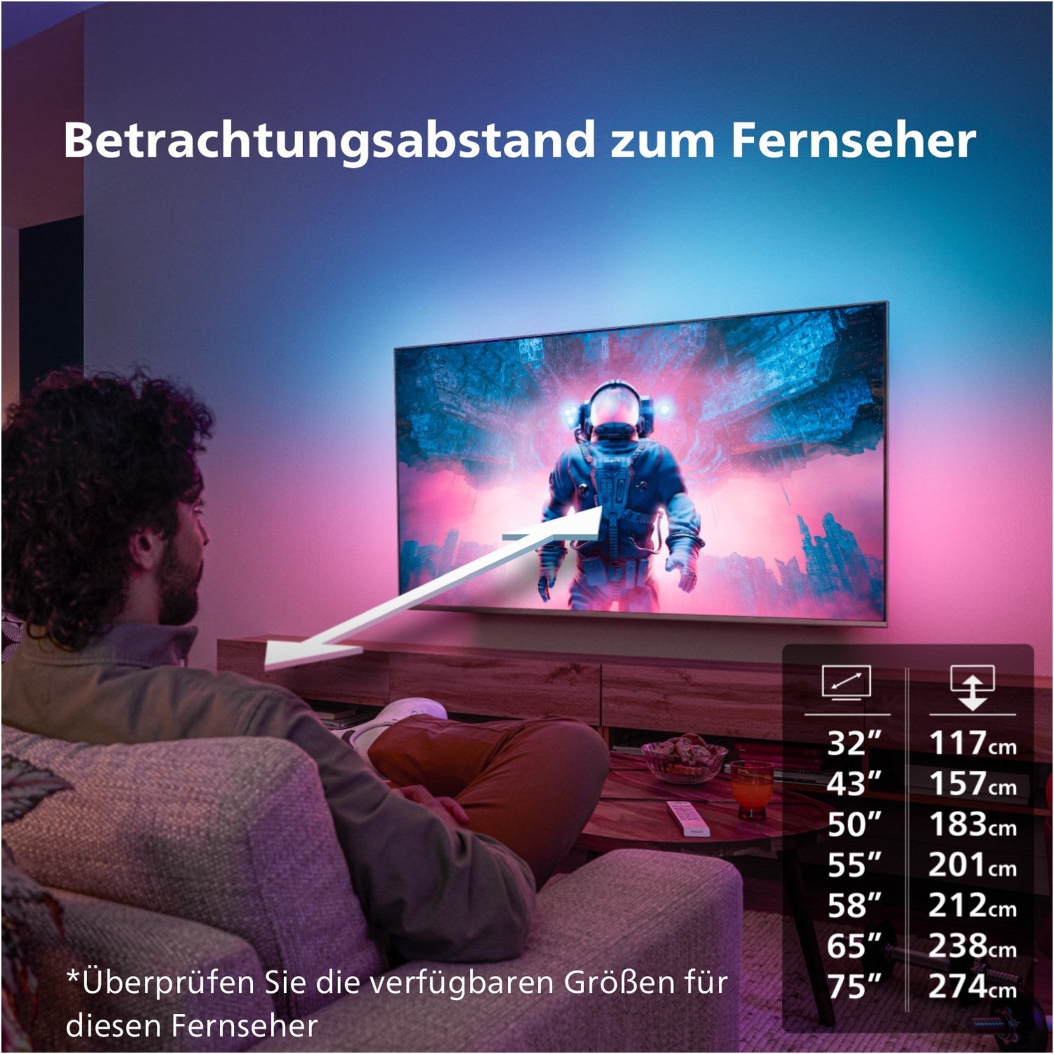 Philips 43PUS8848/12 - 43* - 108cm-LED/ LCD-TV 40''-49''-Philips-anthrazit-HiFi-Profis Darmstadt