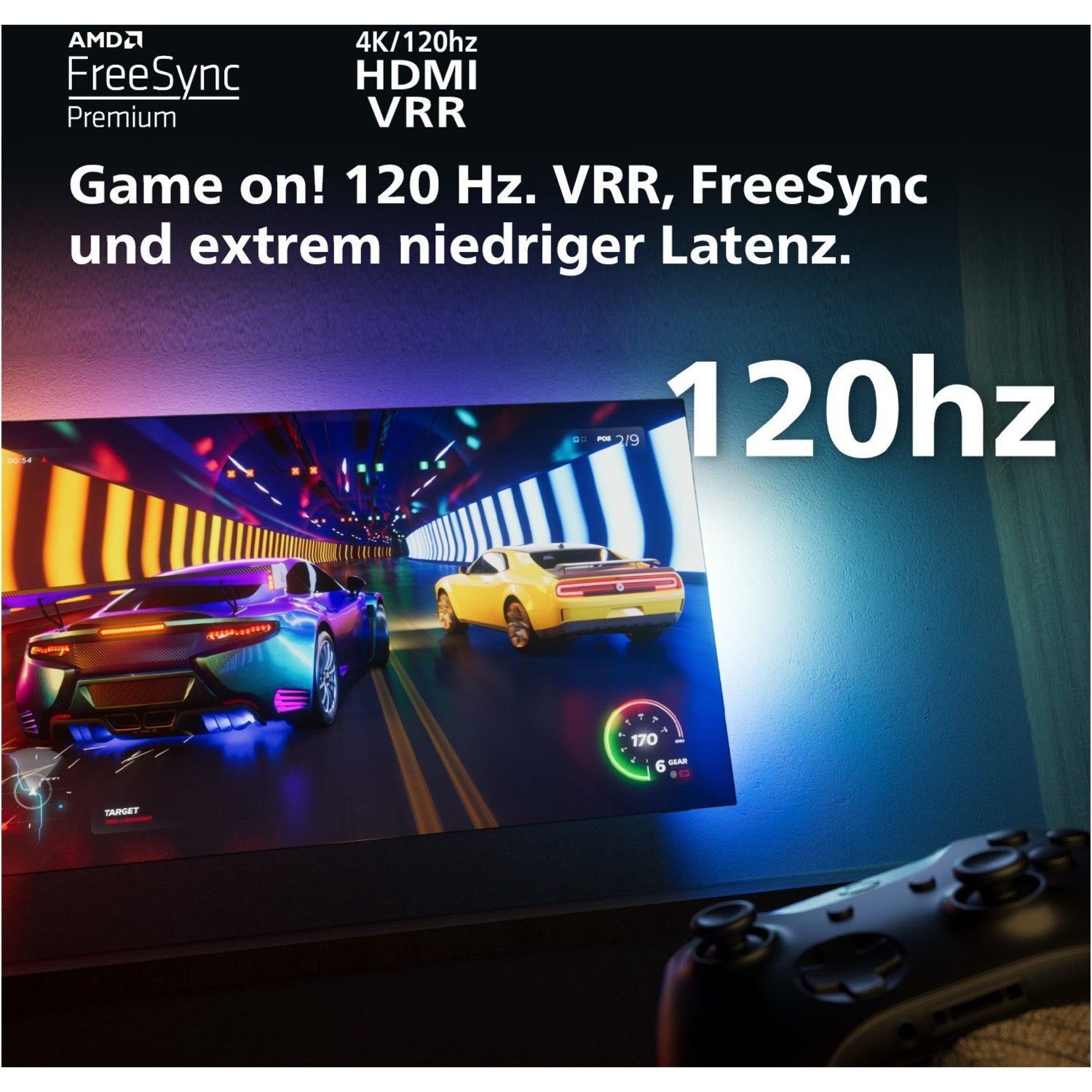 Philips 43PUS8848/12 - 43* - 108cm-LED/ LCD-TV 40''-49''-Philips-anthrazit-HiFi-Profis Darmstadt