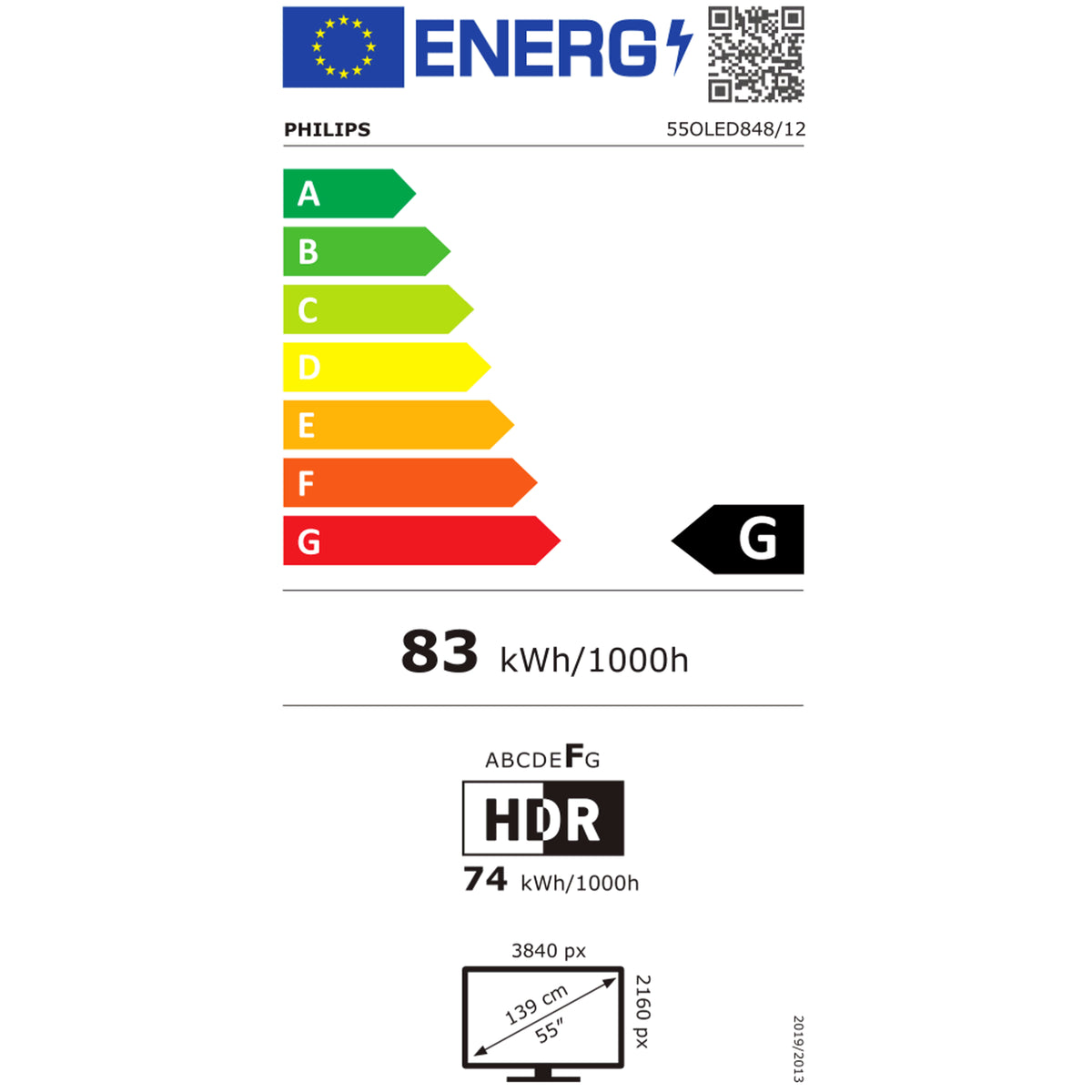 Philips 55OLED848/12 - 55* - 139cm