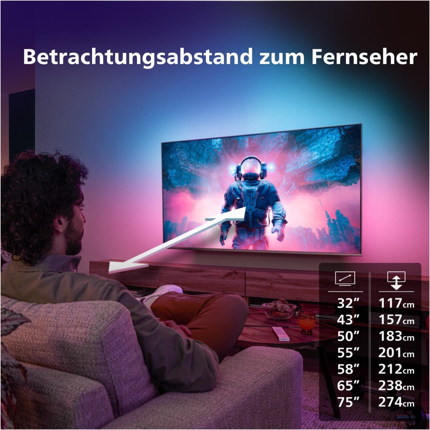 Philips 32PFS6908/12-LED/ LCD-TV < 32''-Philips-anthrazit-HiFi-Profis Darmstadt