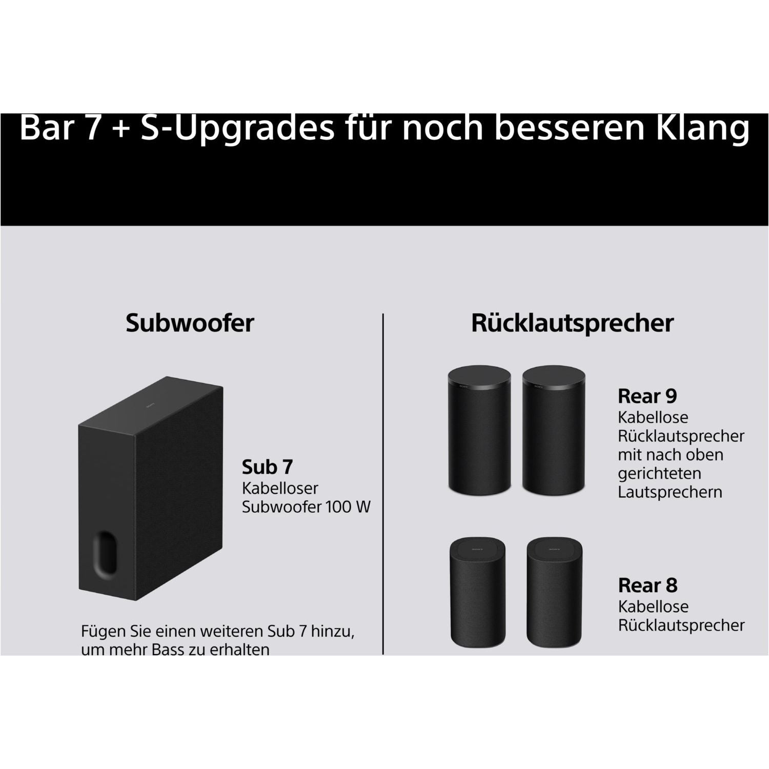 BRAVIA Theatre Bar 7 HT-A7100B - HiFi-Profis Darmstadt