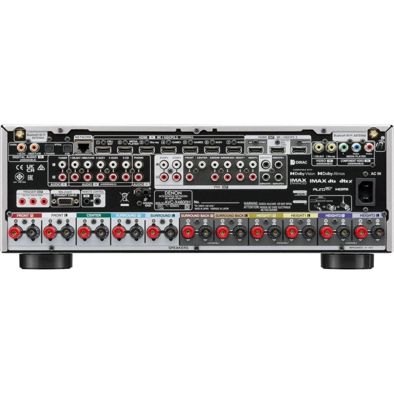 Denon AVC - X4800H - HiFi - Profis Darmstadt