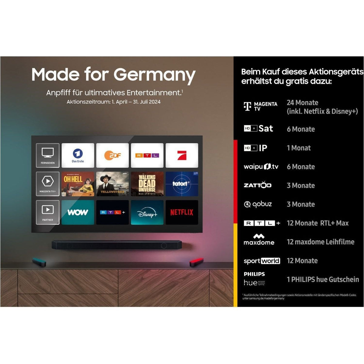 GU98DU9079U (Bis zu 1000€ Cashback)-LED/ LCD-TV 71''-80''-Samsung-GU98DU9079U-HiFi-Profis Darmstadt