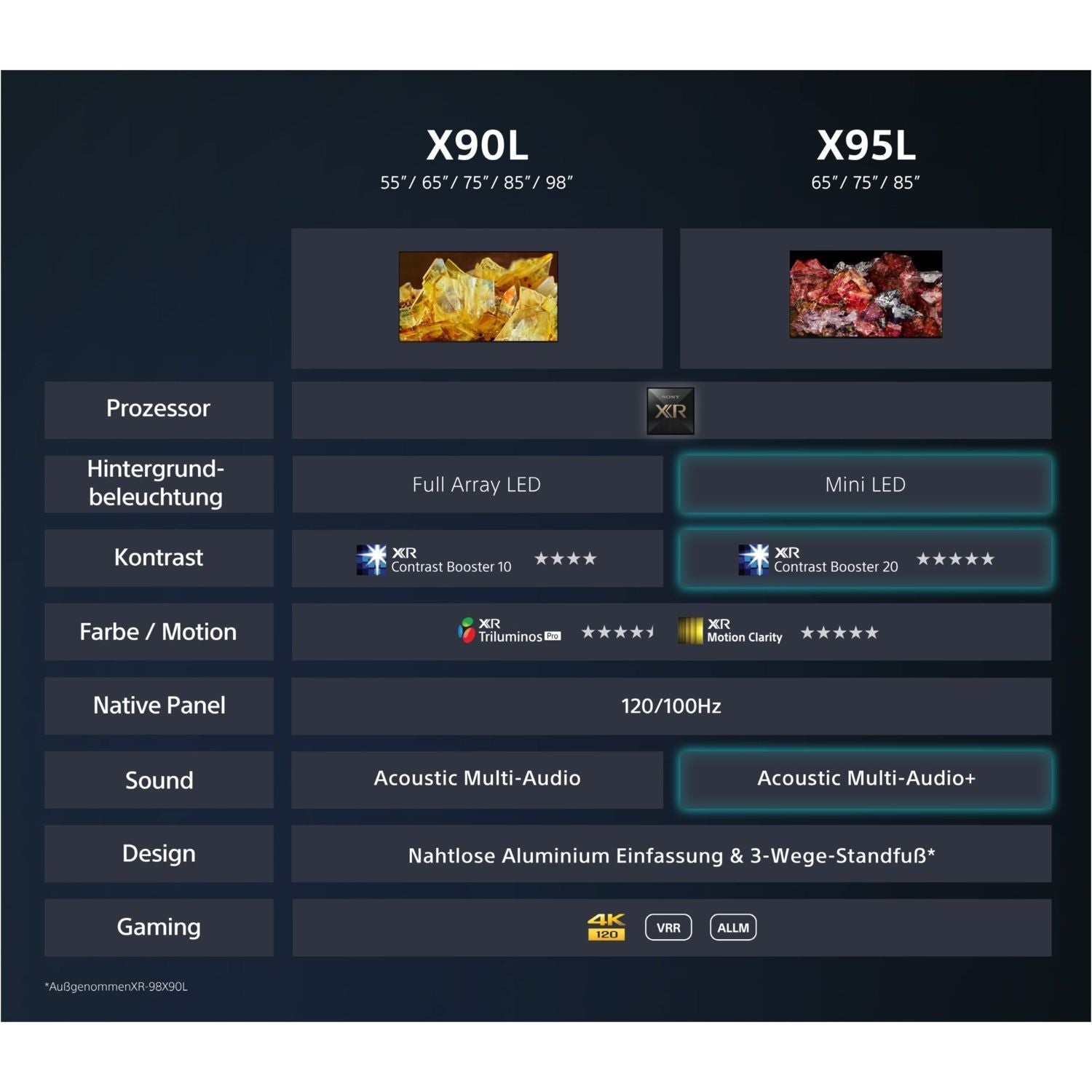 Sony XR - 75X90L - 75* - 189cm - HiFi - Profis Darmstadt