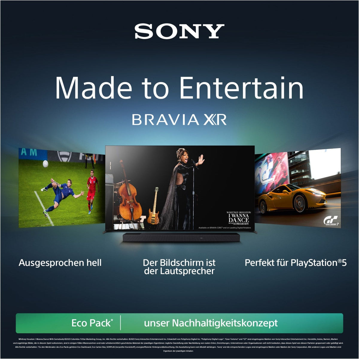 Sony XR85X95L - 85' - 215cm - HiFi - Profis Darmstadt