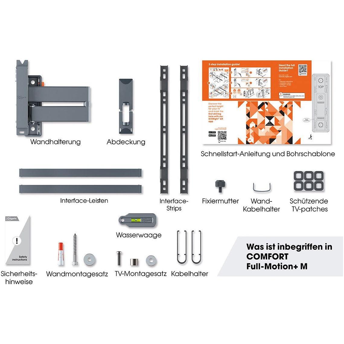 Vogel's TVM 3445 Full - Motion+ - HiFi - Profis Darmstadt