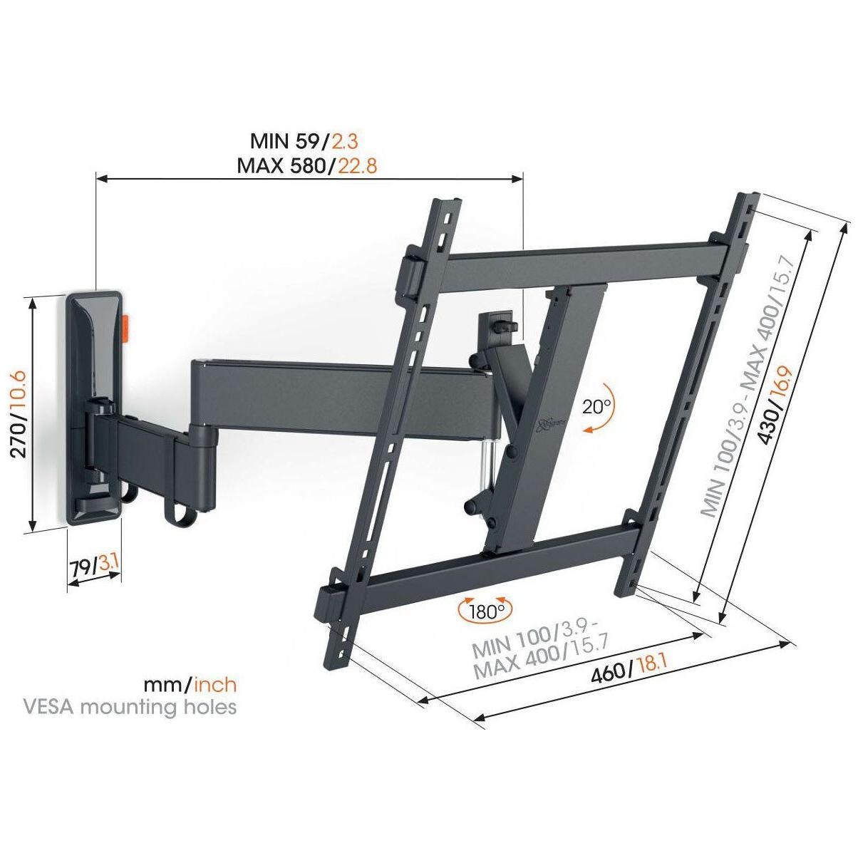 Vogel's TVM 3445 Full - Motion+ - HiFi - Profis Darmstadt