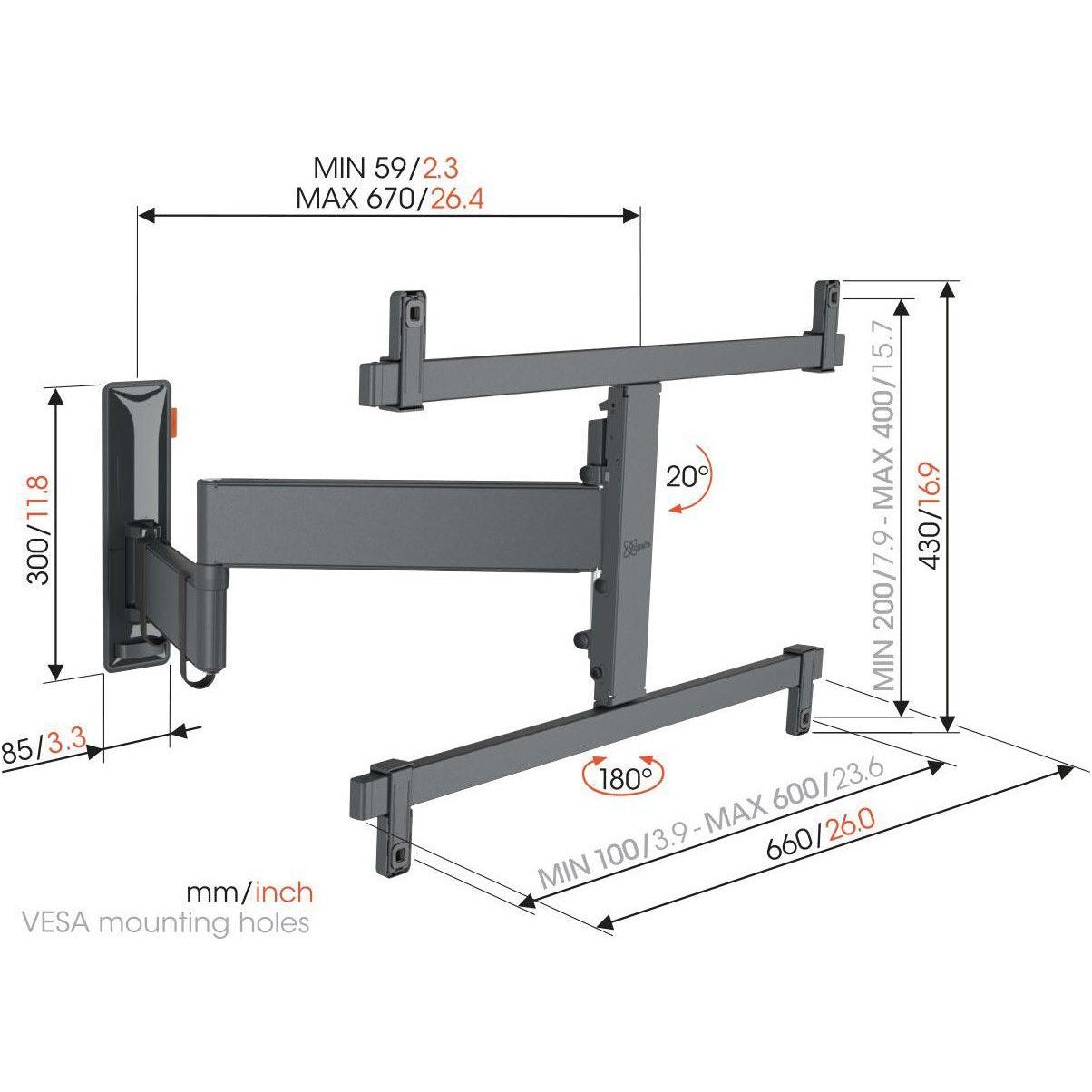 Vogel's TVM 3665 Full - Motion+ - HiFi - Profis Darmstadt