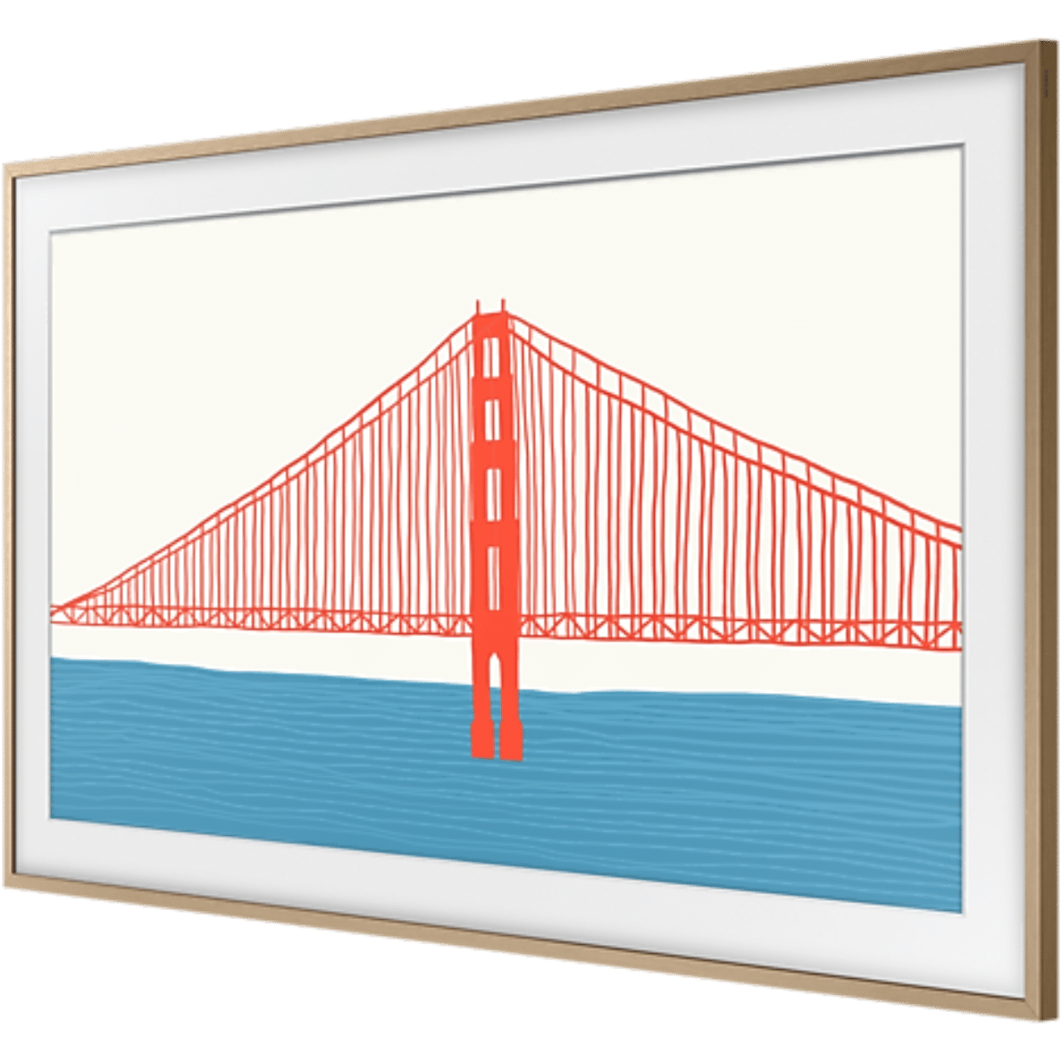 Samsung 85" The Frame Rahmen Teak (2022) kaufen - HiFi-Profis Darmstadt