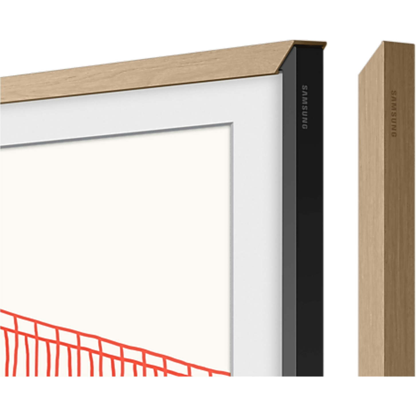 Samsung 85" The Frame Rahmen Teak (2022) kaufen - HiFi-Profis Darmstadt