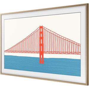 Samsung 85" The Frame Rahmen Teak (2022) kaufen - HiFi-Profis Darmstadt