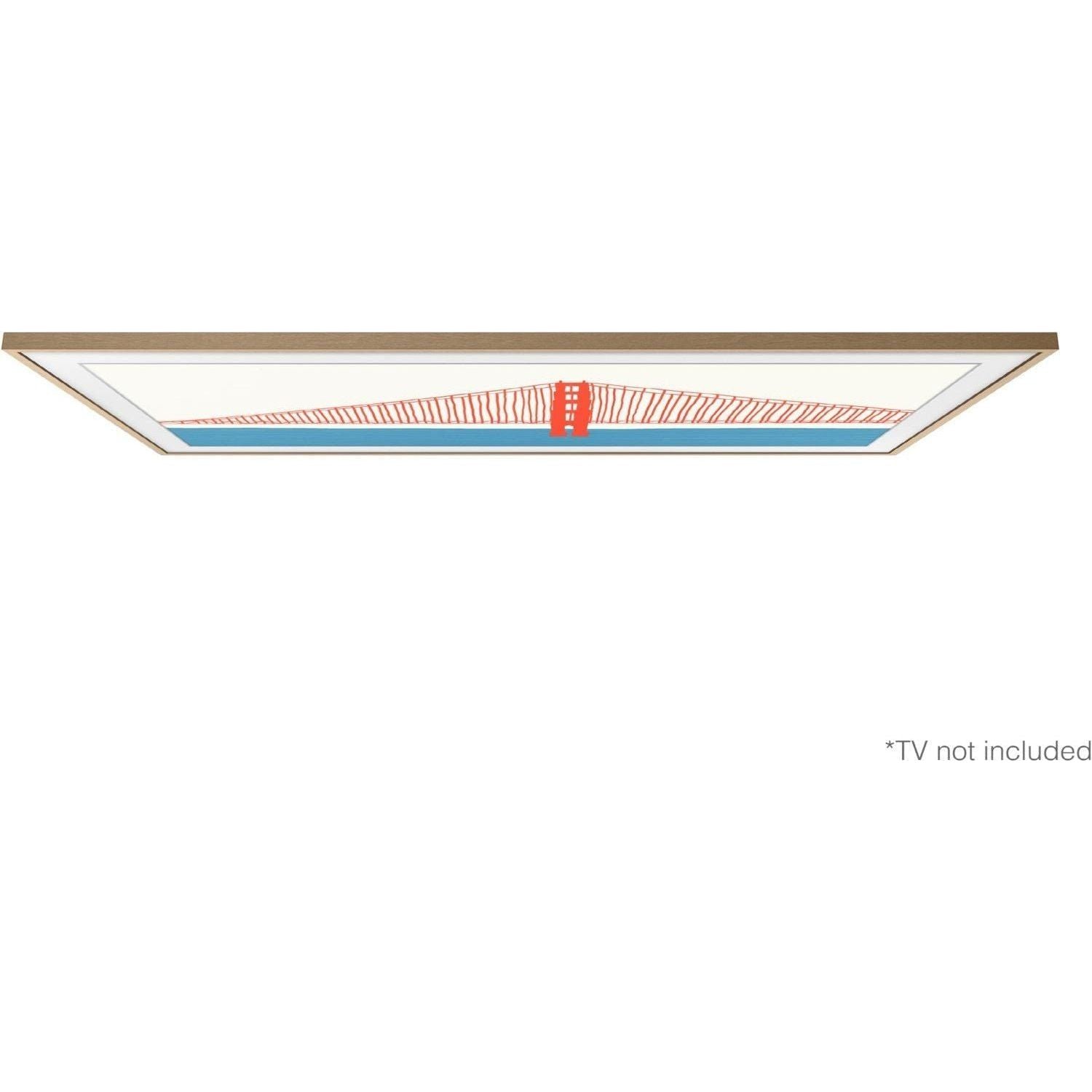 Samsung 85' The Frame Rahmen Teak (2022) kaufen - HiFi-Profis Darmstadt