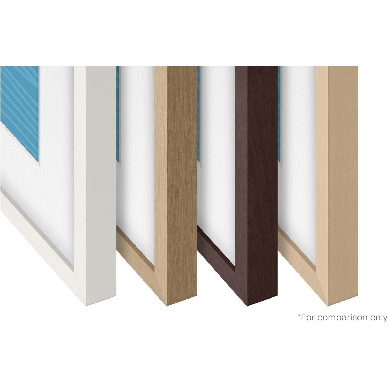 Samsung 85' The Frame Rahmen Teak (2022) kaufen - HiFi-Profis Darmstadt